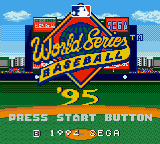 World Series Baseball screenshot 3 for Sega Game Gear